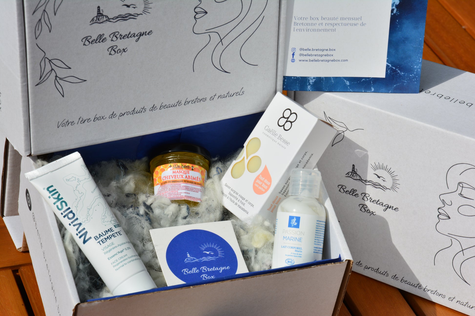 Box beauté naturelle et bretonne - abonnement sans engagement 