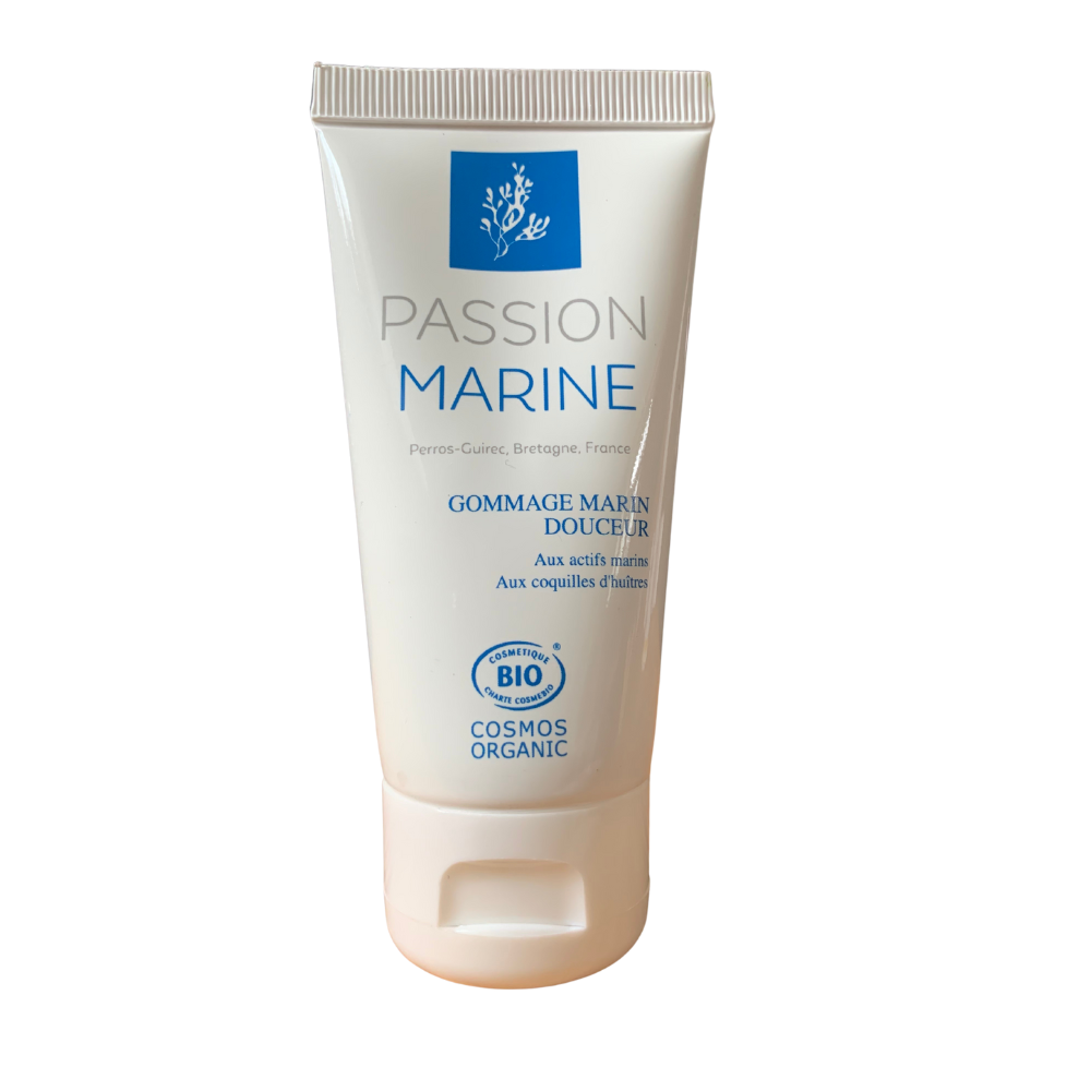 Gommage visage Passion Marine chez Belle Bretagne Box 